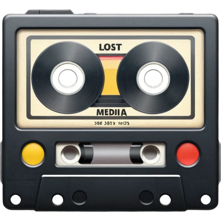 Lost media emoji