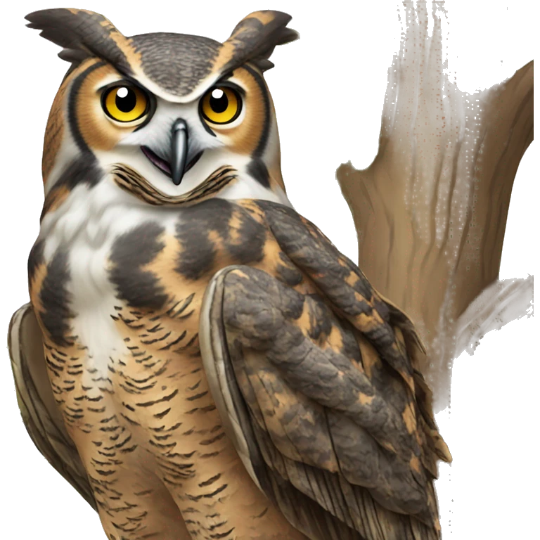 Great Horned Owl  emoji
