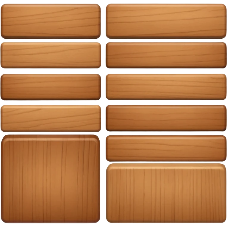 blocks lined up perfectly emoji