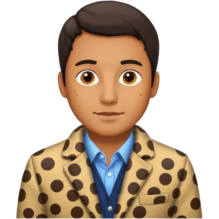 spotted jackets man emoji