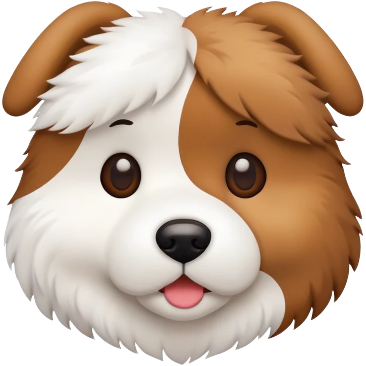 Dog face doll emoji
