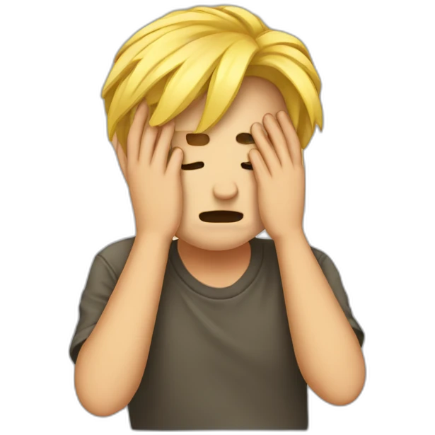 Facepalm emoji
