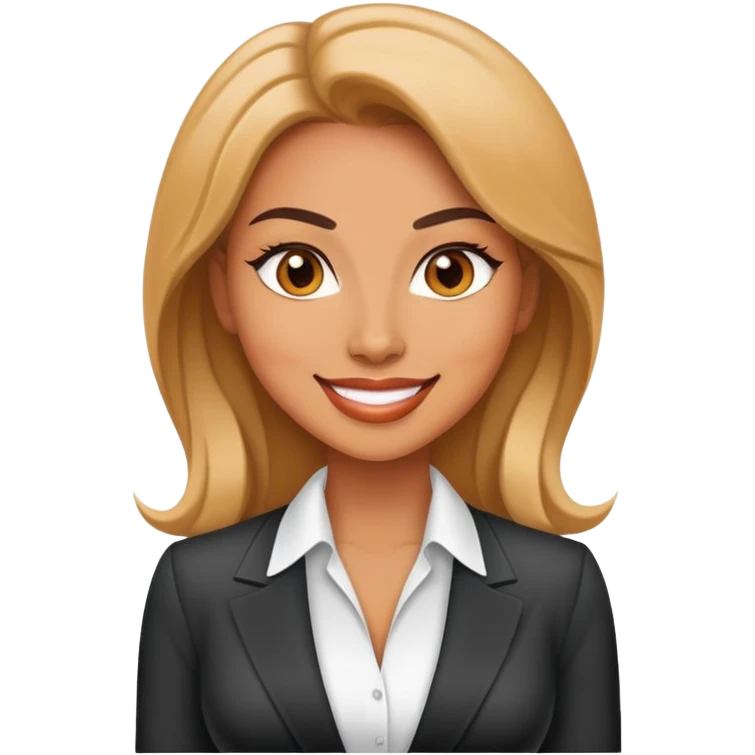 Sexy lady boss emoji