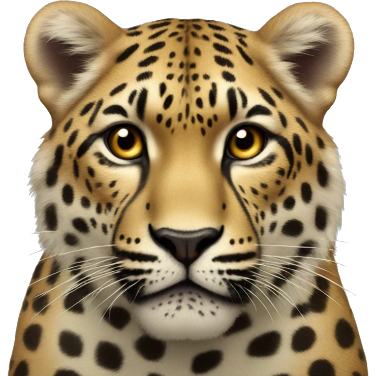 Corazón de leopardo emoji