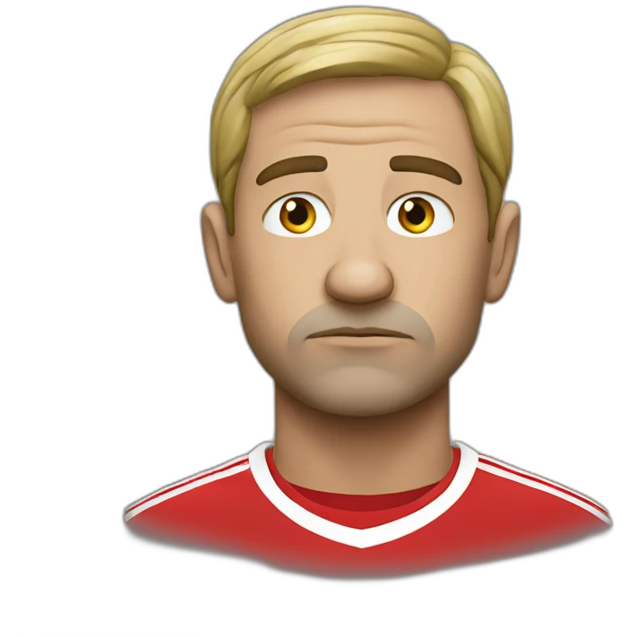 sad man utd fan emoji