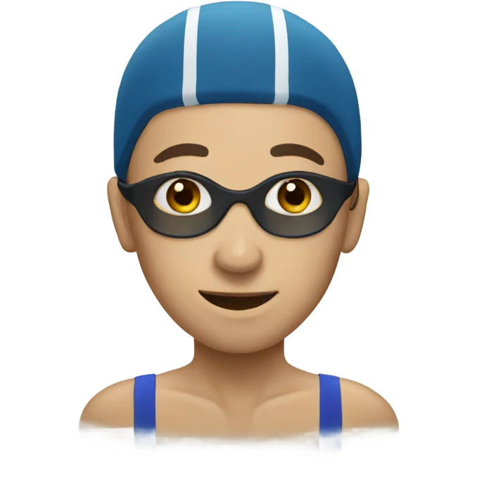Swimmer in the sea emoji