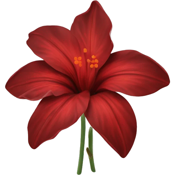 red flor de maga flower emoji