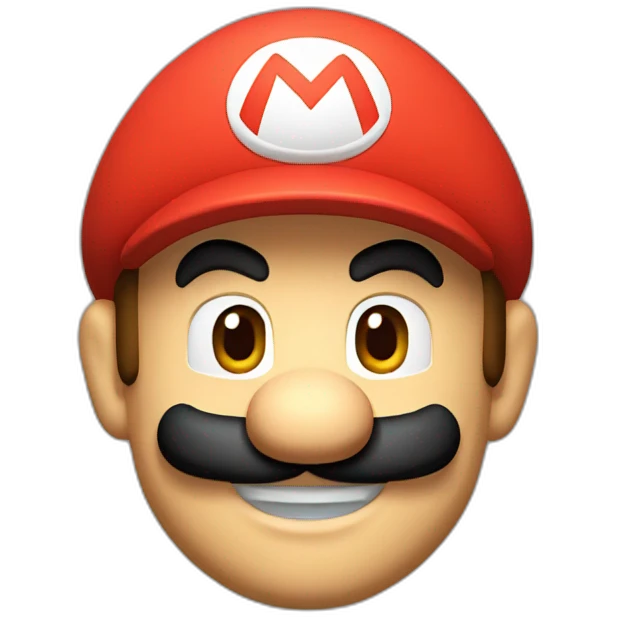Mario qui jou emoji