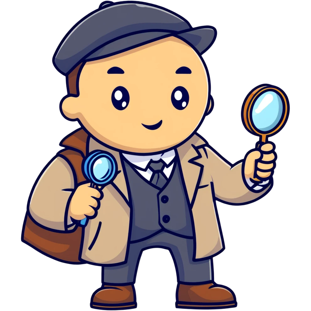 detective with magnifying glass emoji