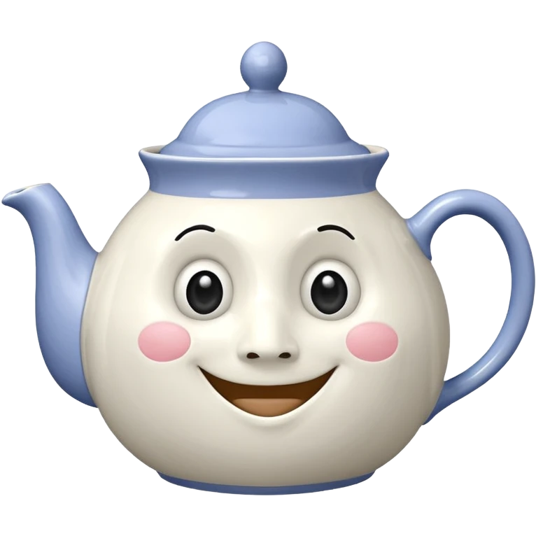 A character from the fairy tale Beauty and the Beast: Mrs. Potts, the lady who was turned into a teapot and retains the teapot's original form. emoji