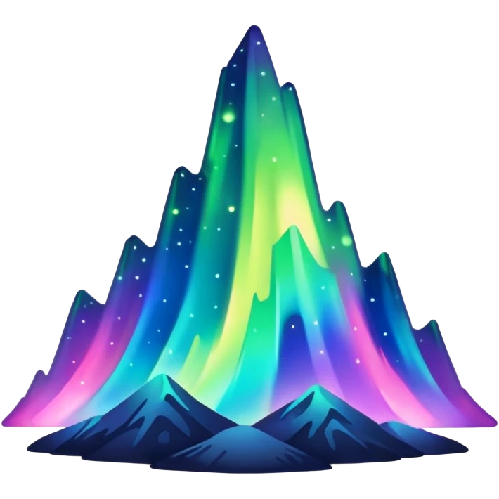 polarlichter emoji