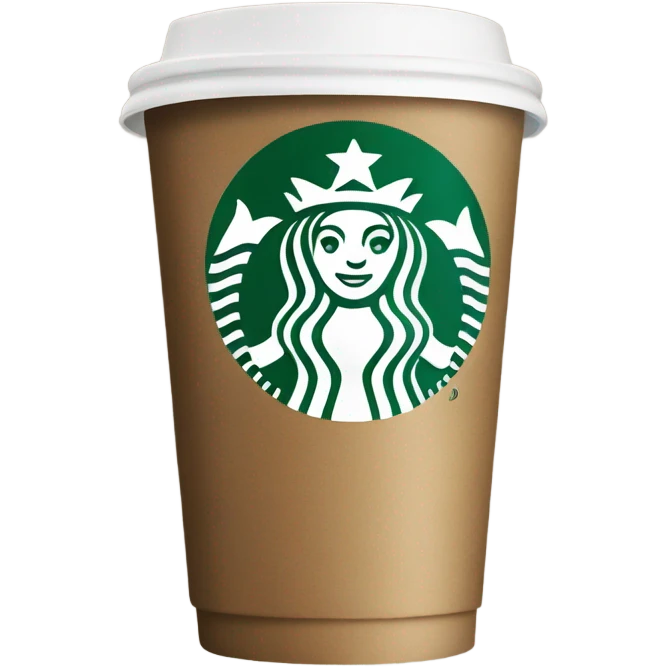 Starbucks coffee  emoji