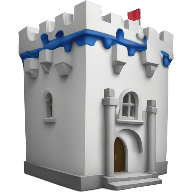 White castle  emoji