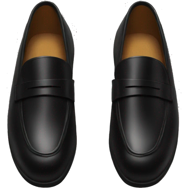 black Loafers emoji