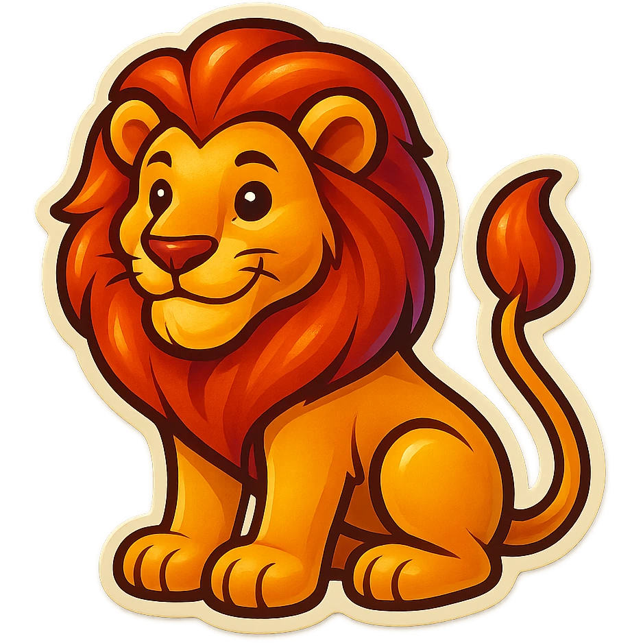 Lion emoji