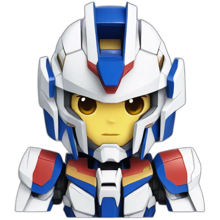 chibi build strike gundam emoji