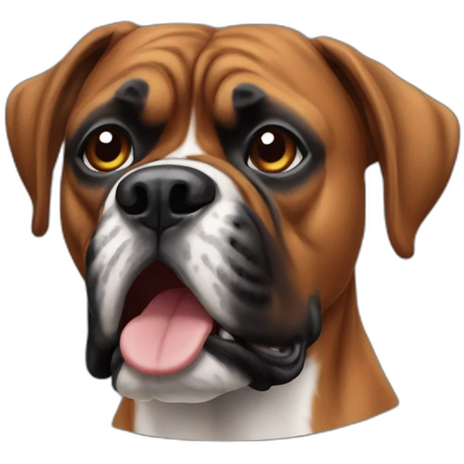 boxer dog emoji