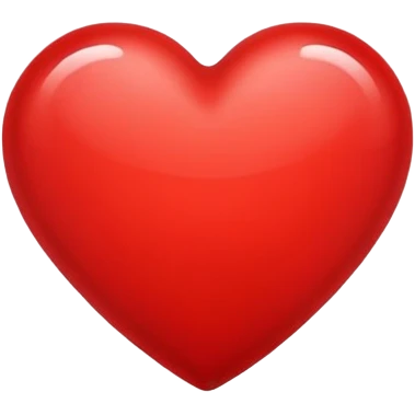 red heart emoji