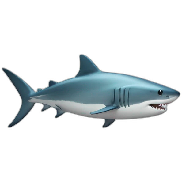 poisson sur requin emoji