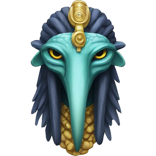 Thoth God The Bird Brain emoji