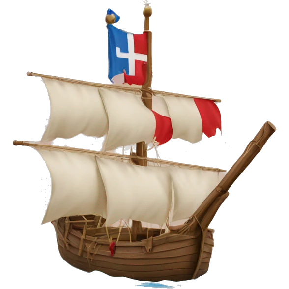 Drapeau de la sardaigne croix rouge et les 4 monsieurs emoji