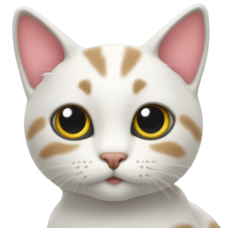 Cat with heart emoji