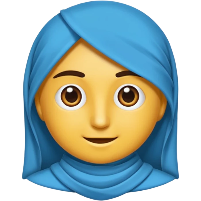 Mavi muhabbet kuşu emoji
