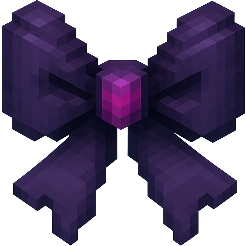 gothic bow emoji