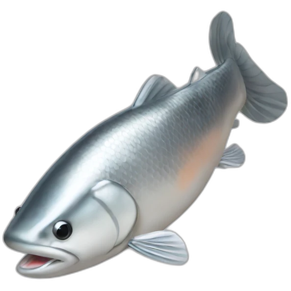 silver-koi-salmon emoji