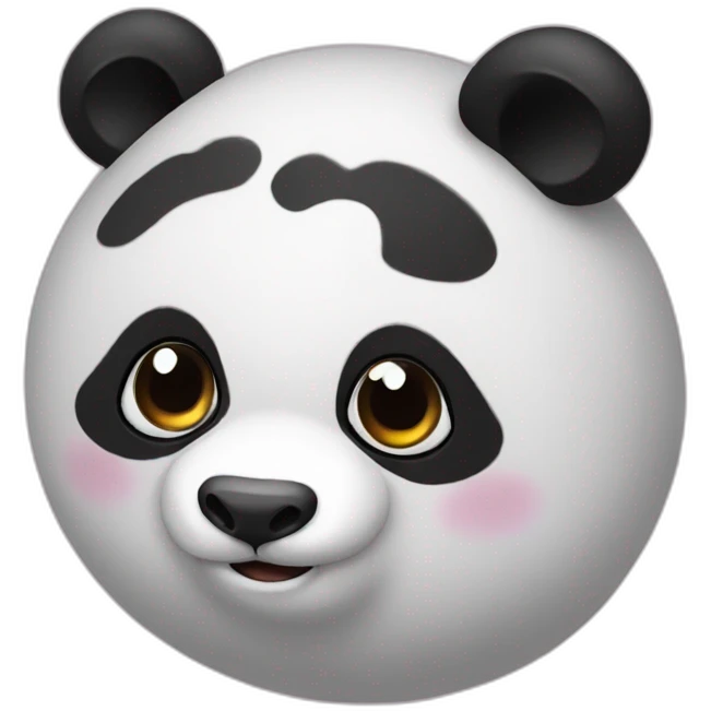 panda question of the day emoji