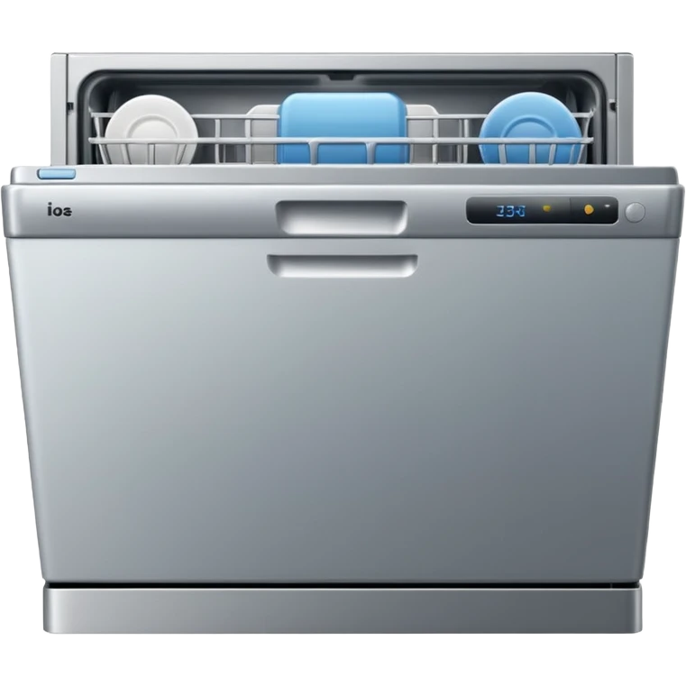 dishwasher emoji in style of apple emoji
