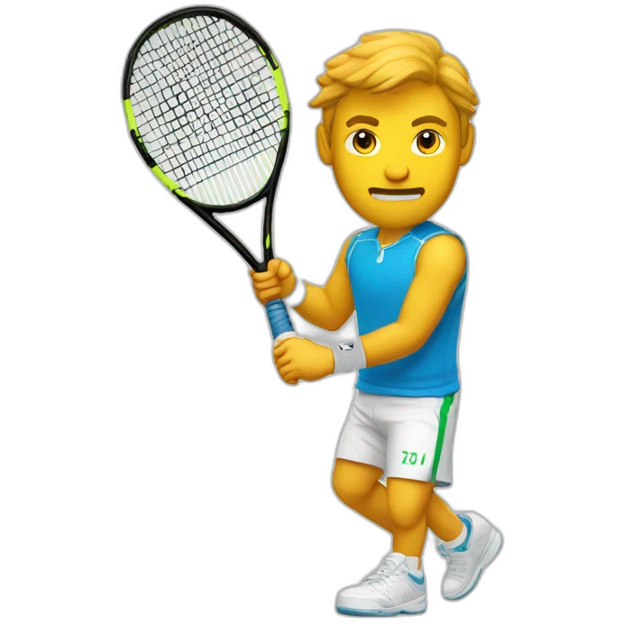 Holger Rune tennis emoji