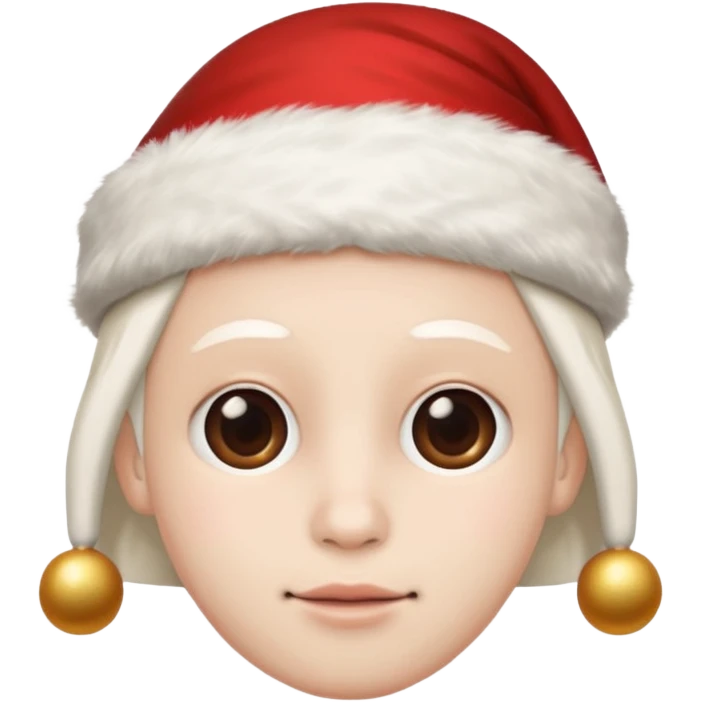 Now make the christmas head White  emoji