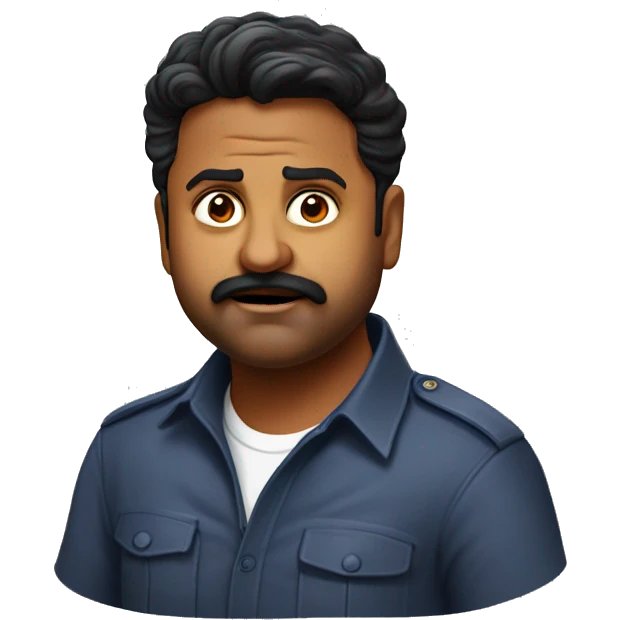 CID Moosa Dileep  emoji