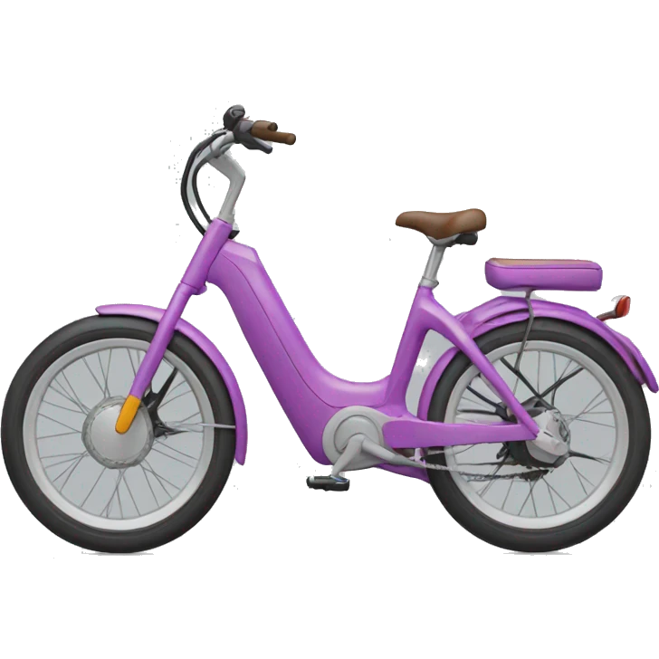 woman in electric bicycle emoji