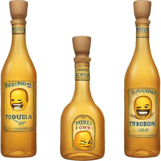 Bottle of tequila  emoji
