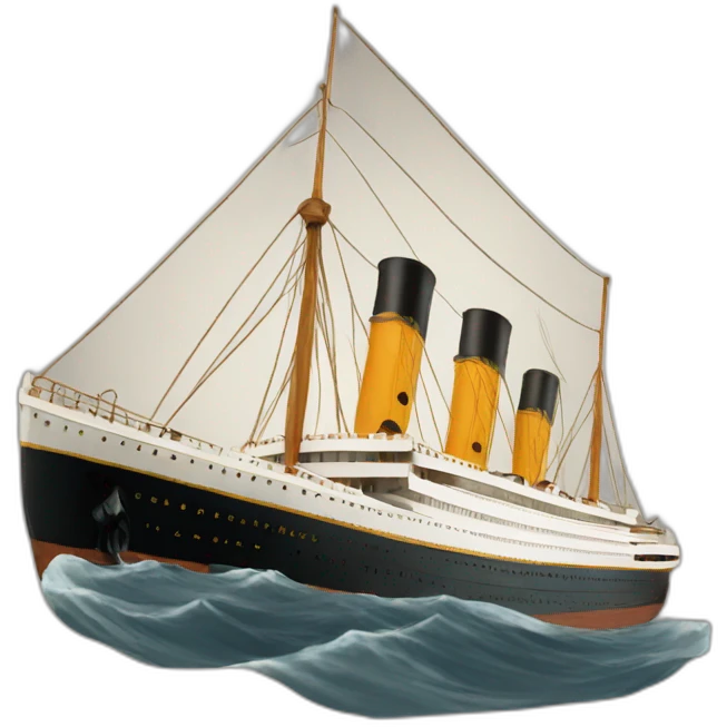 Titanic navio  emoji