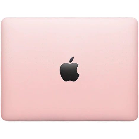 Pink MacBook  emoji