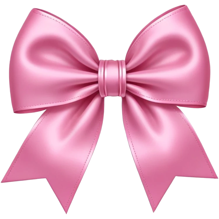 Pink bow  emoji