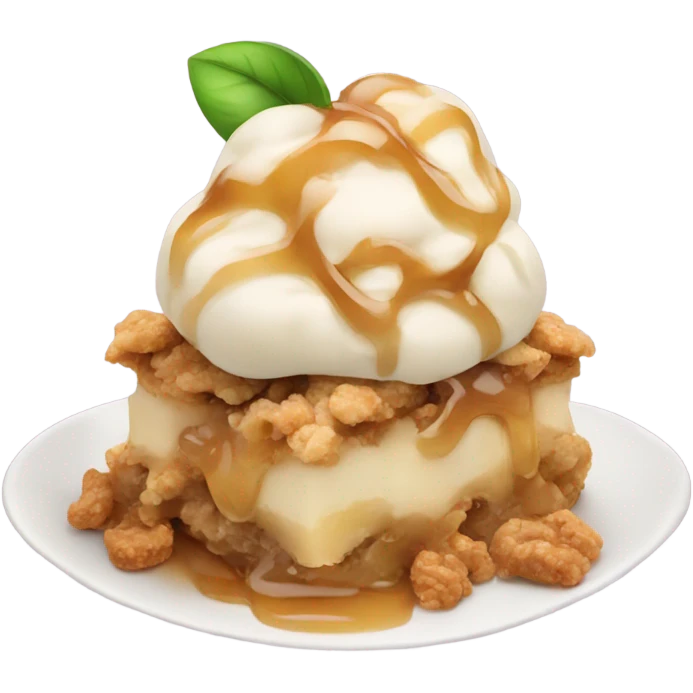 apple crisp dessert emoji
