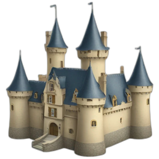 Château qui fait peur emoji