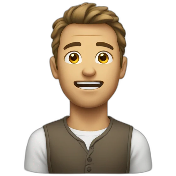 homme qui chute emoji