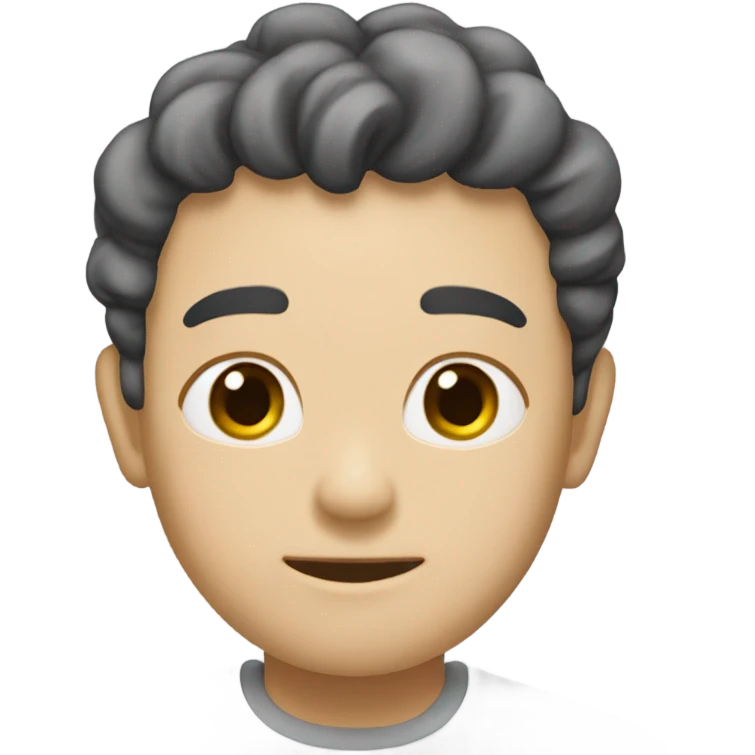 검정색의 코스모스 emoji