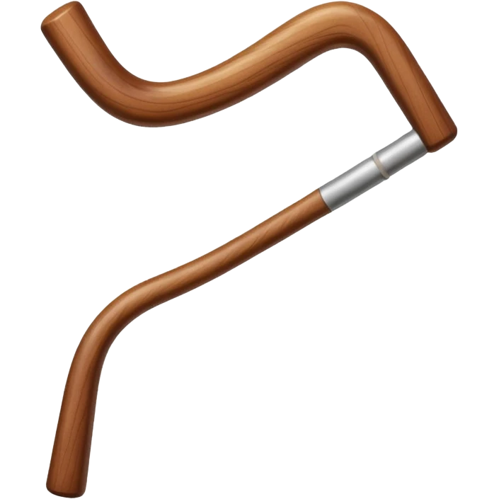 A throwing stick carved from hardwood, slightly curved for flight.













 emoji