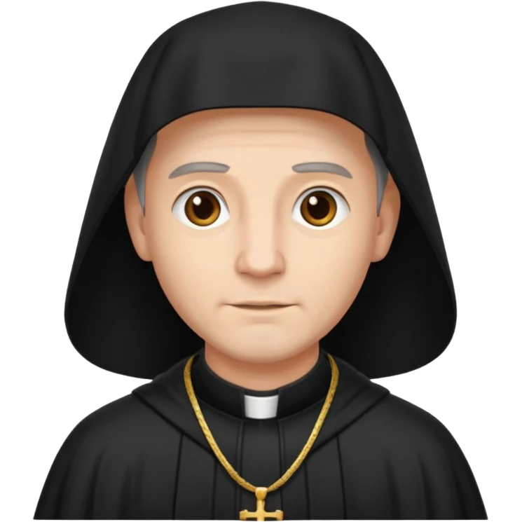 The priest presiding over the wedding emoji