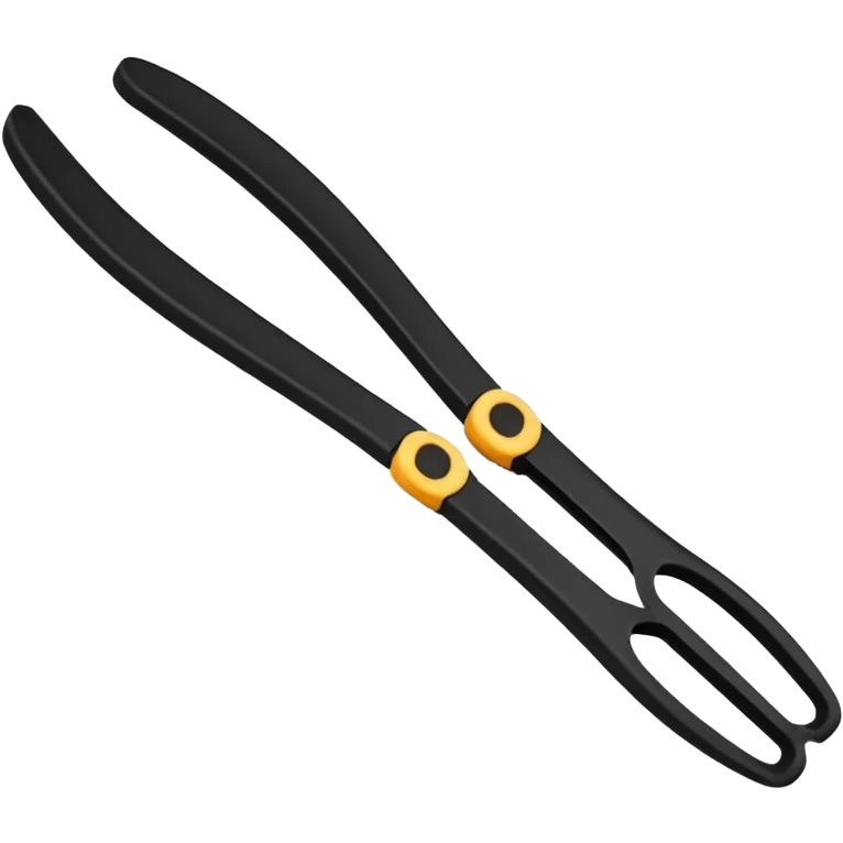 Silicon Kitchen tongs emoji