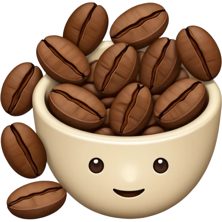 coffee bean emoji