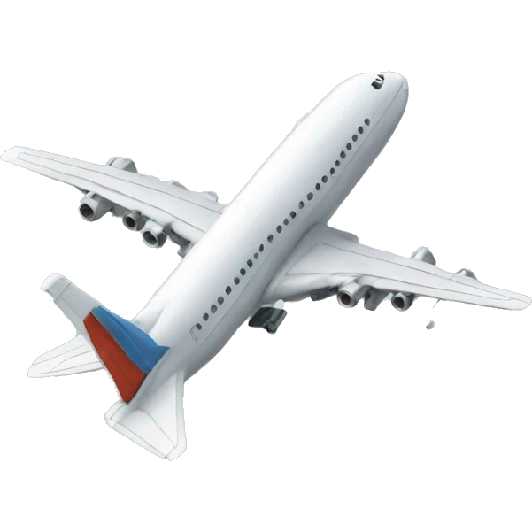 airplane in shock emoji