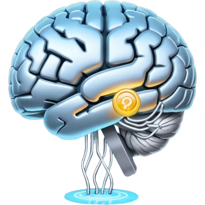 a second brain connected to a project emoji