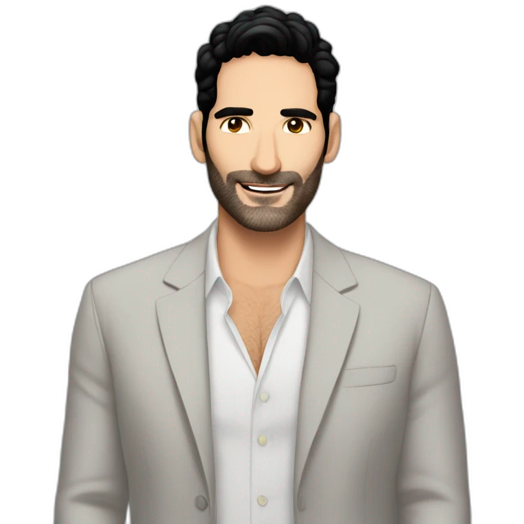 Lucifer Morningstar Tom Ellis  emoji